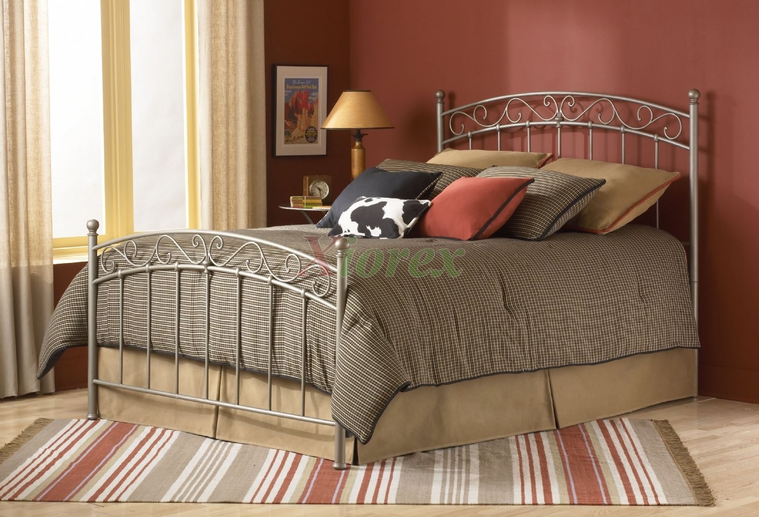 Metal Bed By Fashion Group Xiorex, Dunhill King Size Bed And Frame