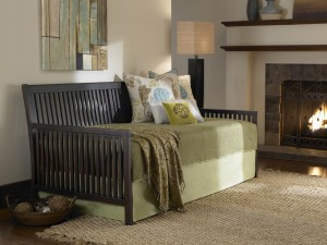Mission Daybed with Slatted Arms by Fashion Bed Group | Xiorex