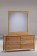Clove Dresser and Mirror Natural for N&D Spices Bedroom Sets | Xiorex
