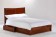 Solid Wood Bed Saffron Bed w Storage Drawers by Night and Day | Xiorex
