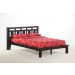 Spices Classic Bed Night and Day Carmel Bed w Lattice Headboard | Xiorex