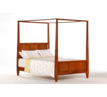 Laurel Bed Cherry by Night and Day | Xiorex Bedroom Furniture