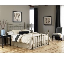 Leighton Bed - Metal Bed in Full Queen & King Sizes by Fashion Bed Group