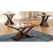 Alchiba Contemporary Coffee and End Tables with X Bases | Xiorex