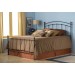 Sanford Bed Metal Bed w Matte Black Finish by Fashion Bed Group